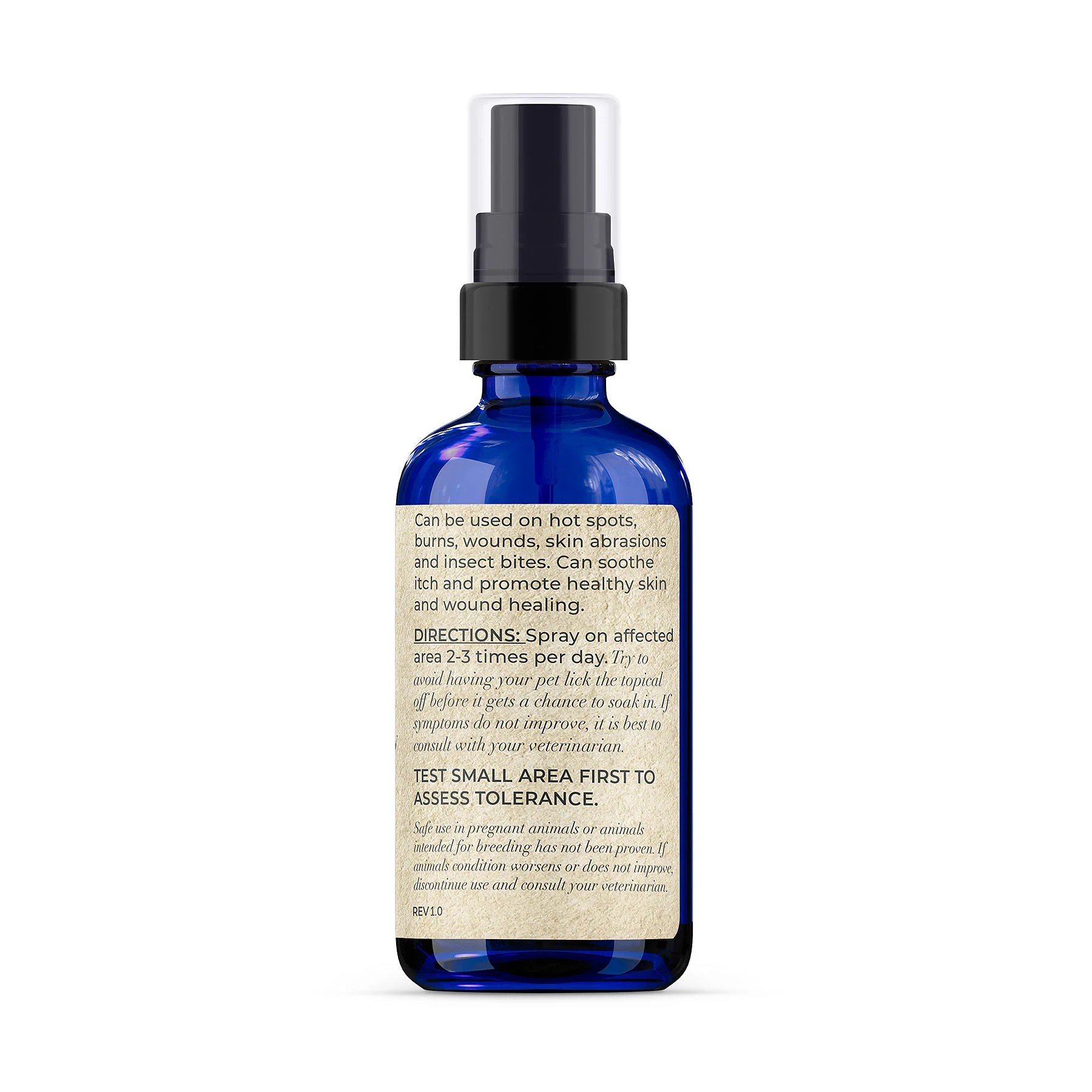 Adored Beast Skin Health Spray (60ml) Wound Hotspot Cuts Scrapes First Aid Support for Dogs and Cats