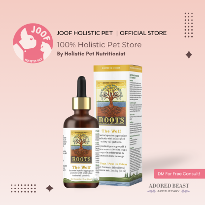 Adored Beast The Wolf (60ml) Species Appropriate Probiotics Prebiotics Gut Immunity Support for Dogs