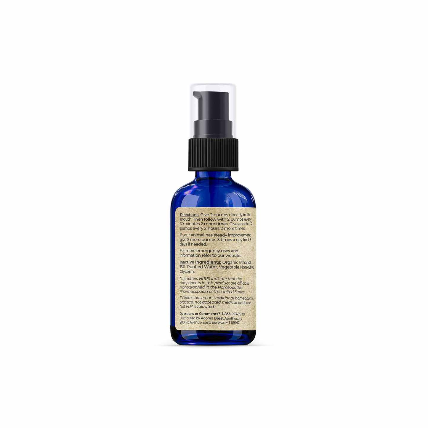 Adored Beast Your Go 2 (30ml) | First Aid Support for All Illness | Holistic Healthcare for Dogs & Cats