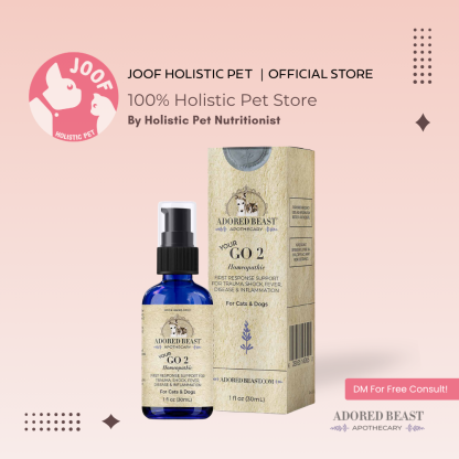 Adored Beast Your Go 2 (30ml) First Aid Homeopathic Recovery Support for Dogs and Cats