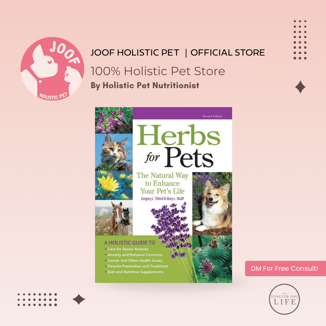 Herbalist Greg Tilford Book - Herbs for Pets : The Natural Way to Enhance Your Pet’s Life Pet | Natural Care & Health Support Book