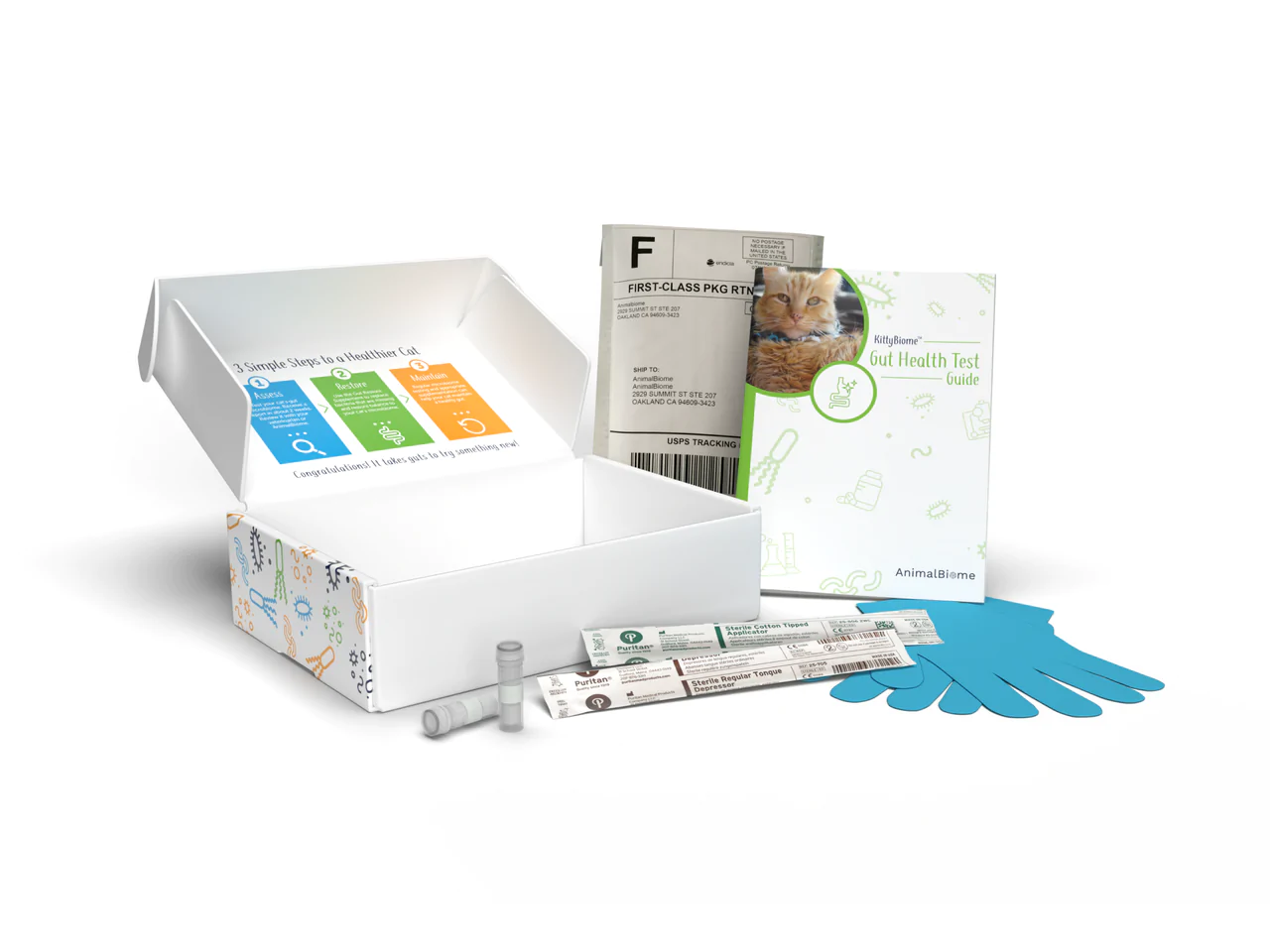 AnimalBiome Gut Health Test Gut Microbiome Analysis for Dogs and Cats