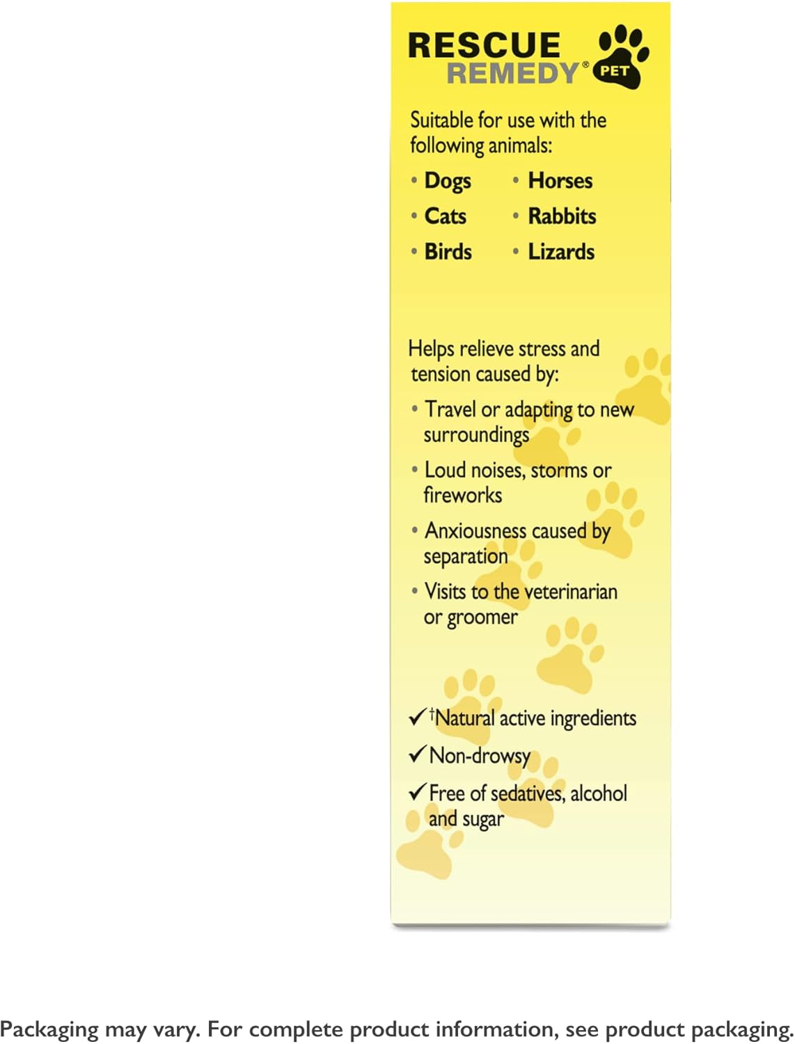 Bach Rescue Remedy Pet (10ml & 20ml) Stress Anxiety Calming Drops Natural Relaxation for Dogs and Cats
