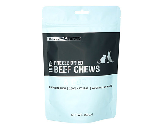 Freeze Dry Australia Beef Chews | Freeze-Dried Treats Whole Food Toppers For Dogs and Cats | Premium Pet Treats