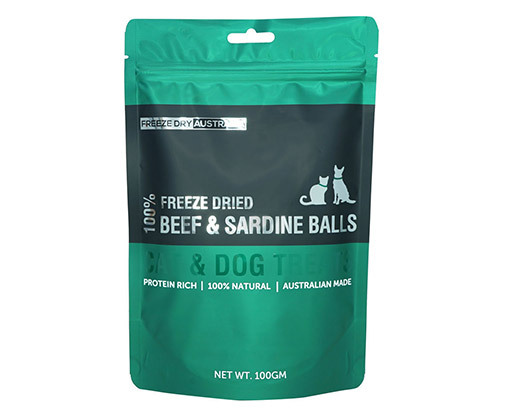 Freeze Dry Australia Beef & Sardine Balls | Freeze-Dried Treats Whole Food Toppers For Dogs and Cats | Premium Pet Treats