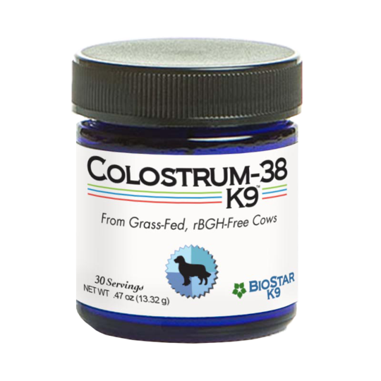 BioStar K9 Colostrum-38 K9 | Skin Allergies Immune Support | Holistic Healthcare for Dogs and Cats