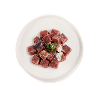 BOMBOM Venison Raw (100g) BARF Single Protein Elimination Diet for Dogs and Cats