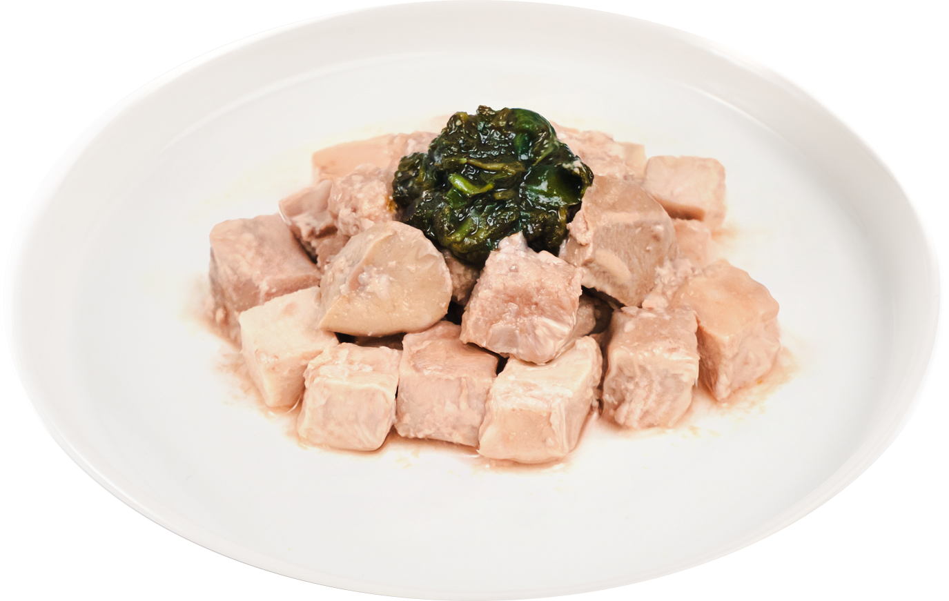BOMBOM Pork Sous Vide (100g) Gently Cooked BARF Single Protein Elimination Diet for Dogs and Cats
