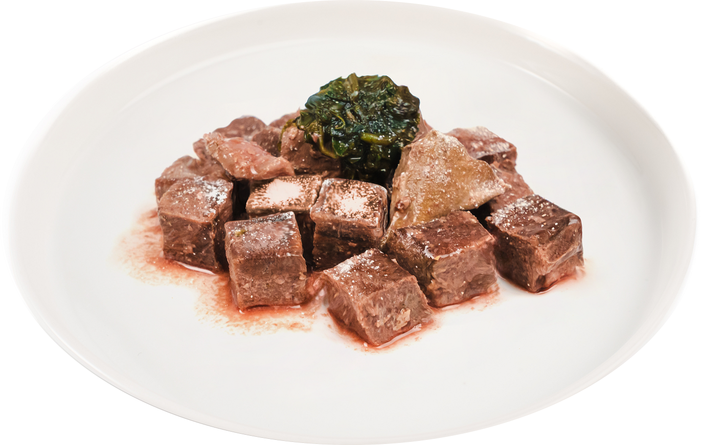 BOMBOM Venison Sous Vide (100g) Gently Cooked BARF Single Protein Elimination Diet for Dogs and Cats