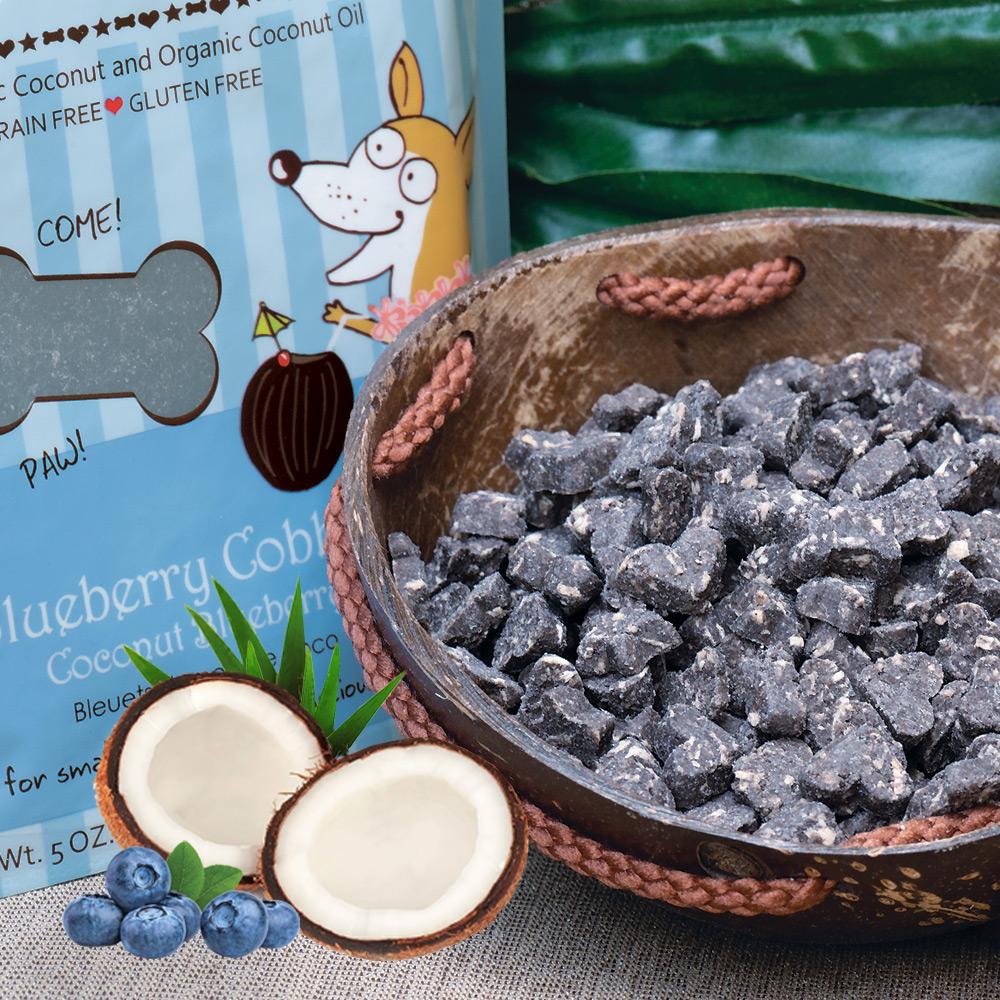 CocoTherapy Organic Coco-Charms Training Treats | Vegan Grain Gluten-Free Coconut Baked Treats For Dogs | Premium Pets Treats