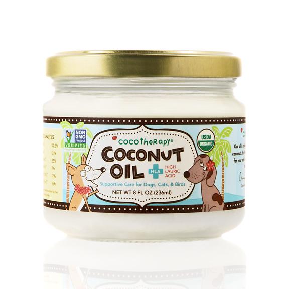 CocoTherapy Organic Therapeutic Grade Virgin Coconut Oil | Anti-Bacterial Skin Gastrointestinal Gut Support | Holistic Healthcare for Dogs, Cats and Pet Parents