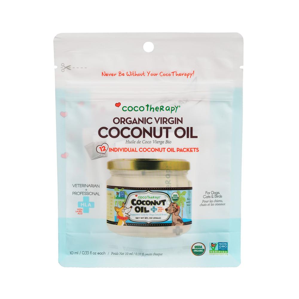 CocoTherapy Organic Therapeutic Grade Virgin Coconut Oil | Anti-Bacterial Skin Gastrointestinal Gut Support | Holistic Healthcare for Dogs, Cats and Pet Parents