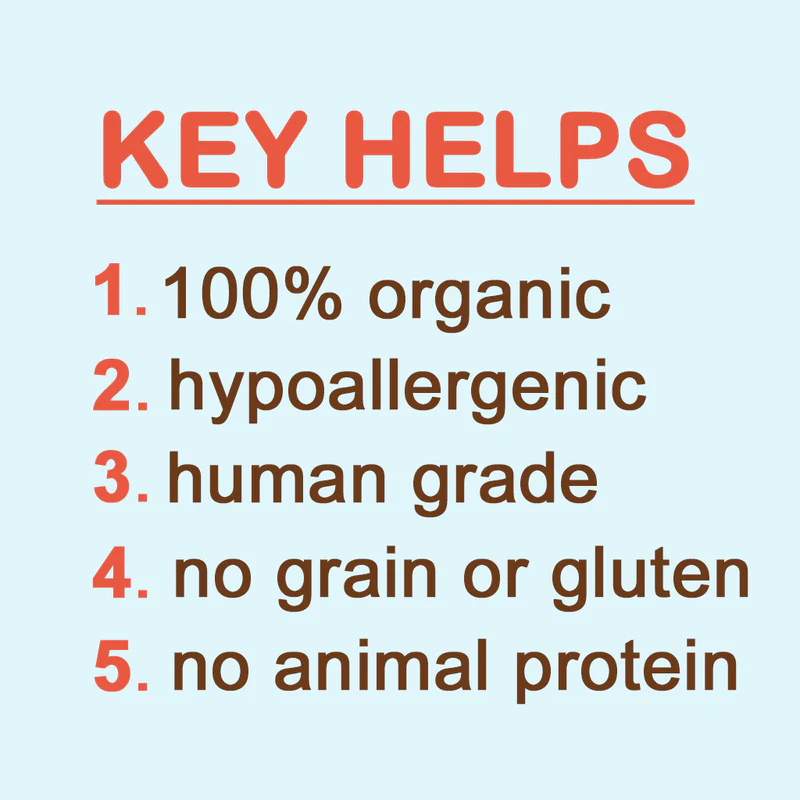 CocoTherapy Pure Hearts Vegan Coconut Cookie Treat Grain Free for Dogs