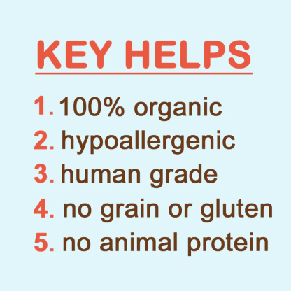 CocoTherapy Pure Hearts Vegan Coconut Cookie Treat Grain Free for Dogs
