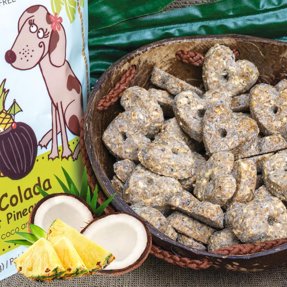 CocoTherapy Pure Hearts Vegan Coconut Cookie Treat Grain Free for Dogs