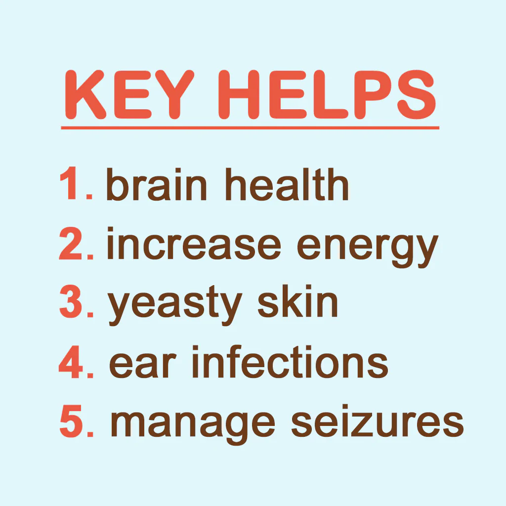 CocoTherapy 100% Pure TriPlex MCT-3 Oil | Anti-Fungal Ketones Weight Brain Support | Holistic Healthcare for Dogs, Cats and Pet Parents
