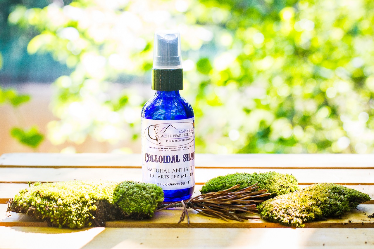 Glacier Peak Colloidal Silver (10 PPM) Antiviral Antifungal Immune Support for Dogs and Cats