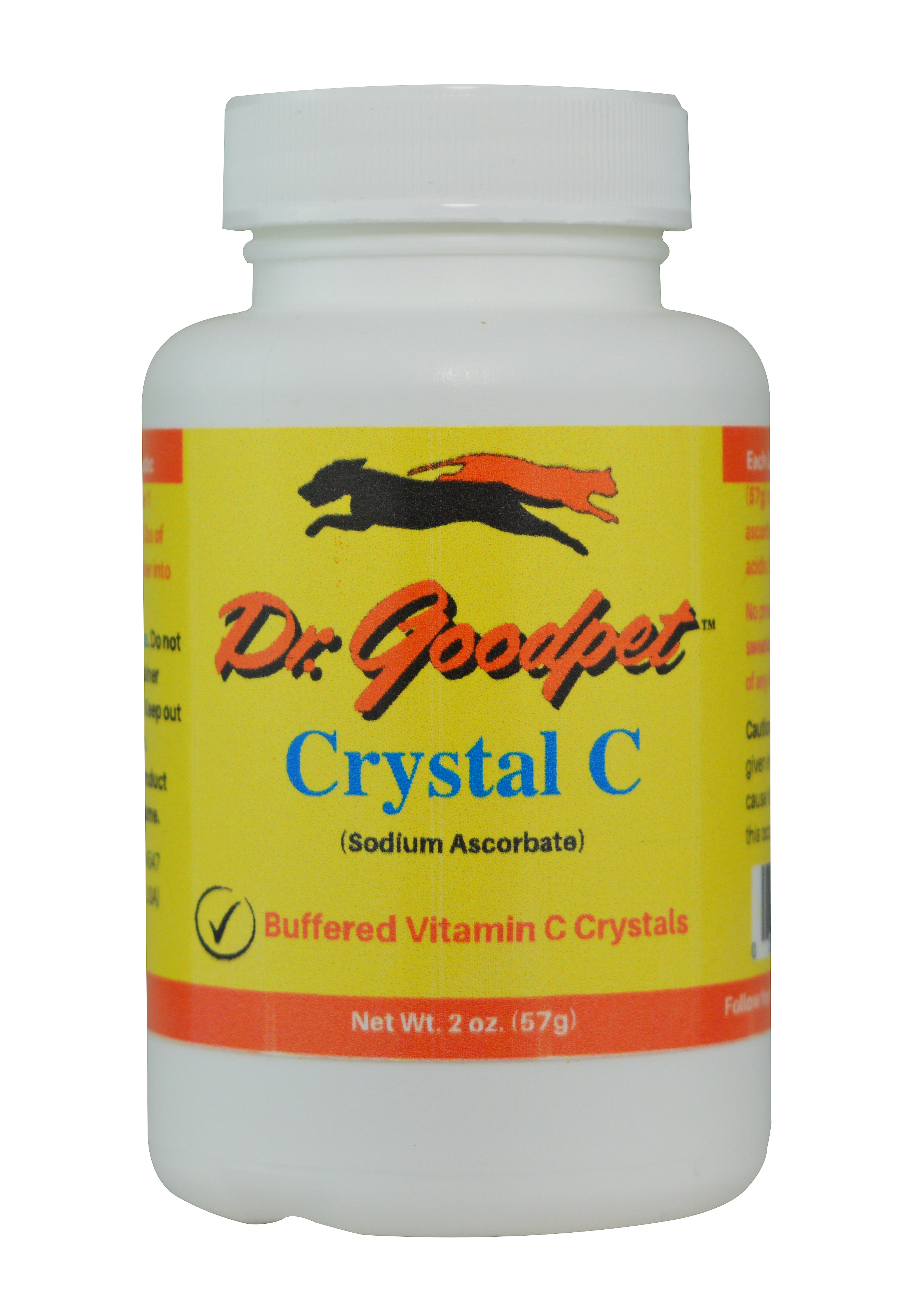 Dr Goodpet Crystal C (2oz) Vitamin C Immune Support for Dogs and Cats