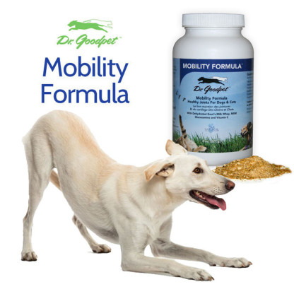 Dr Goodpet Mobility Formula (8oz) Joint Hip Mobility Support for Dogs and Cats