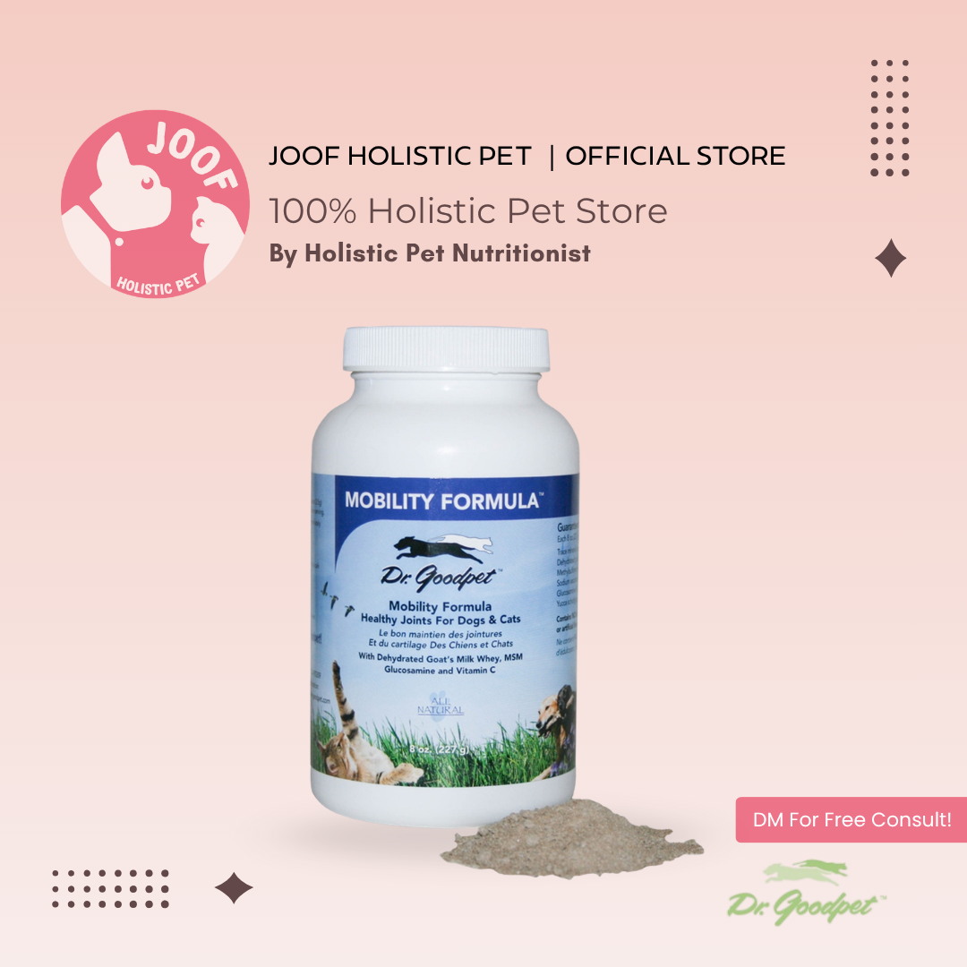 Dr Goodpet Mobility Formula (8oz) Joint Hip Mobility Support for Dogs and Cats
