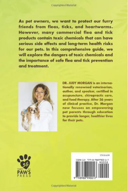 Protecting Your Pets from Parasites Dr Judy Morgan Natural Parasite Prevention Book