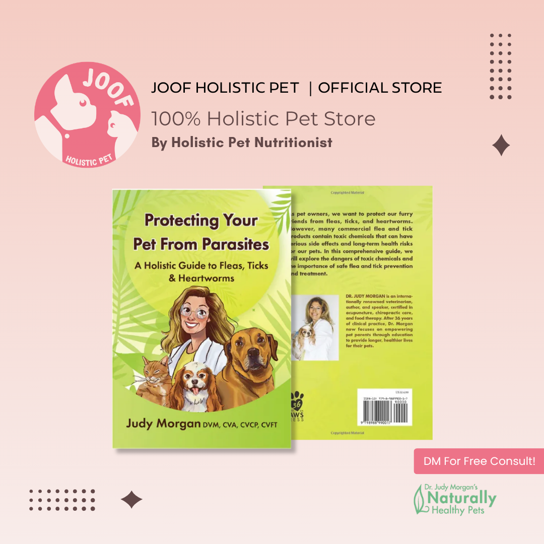 Protecting Your Pets from Parasites Dr Judy Morgan Natural Parasite Prevention Book