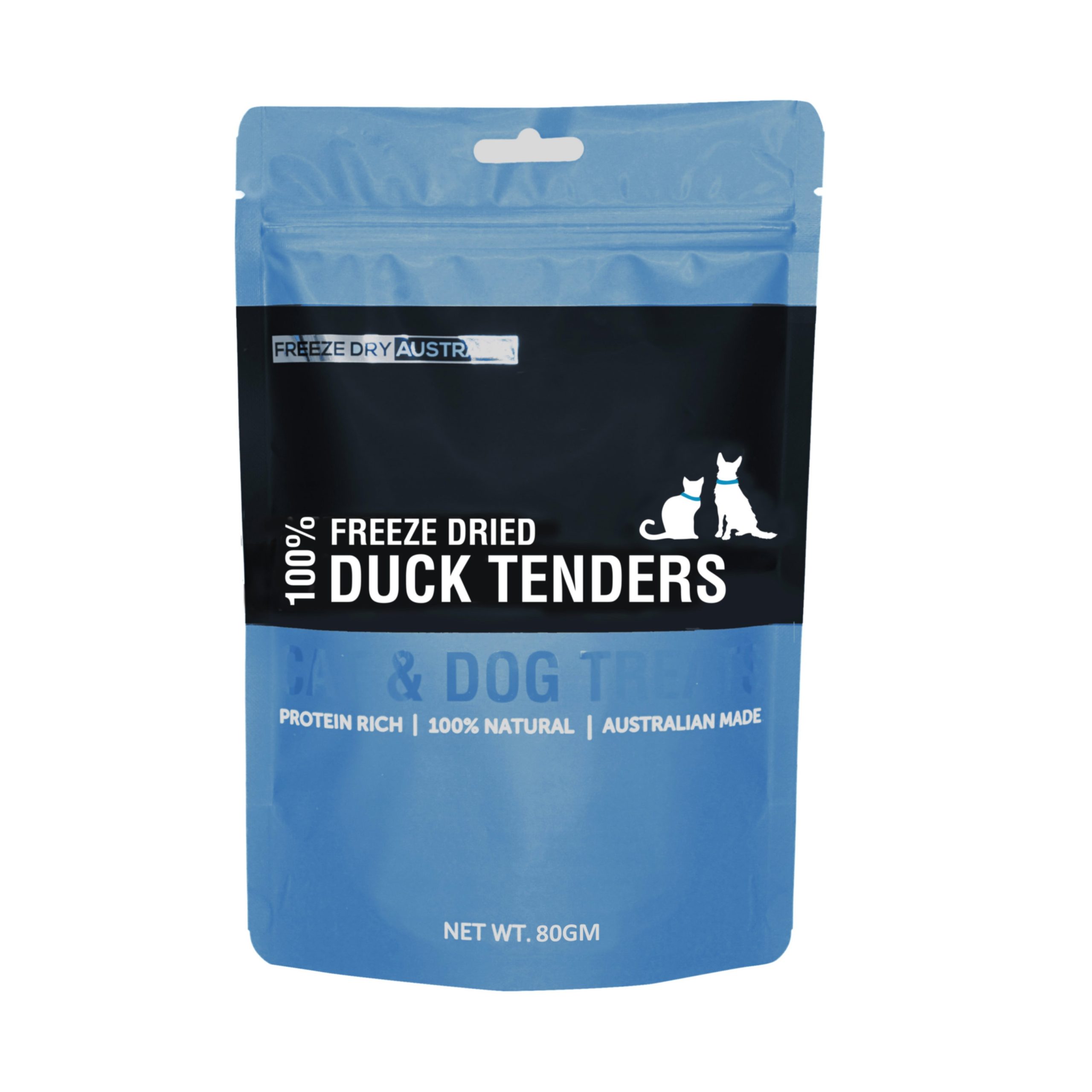 Freeze Dry Australia Duck Tenders | Freeze-Dried Treats Whole Food Toppers For Dogs and Cats | Premium Pet Treats