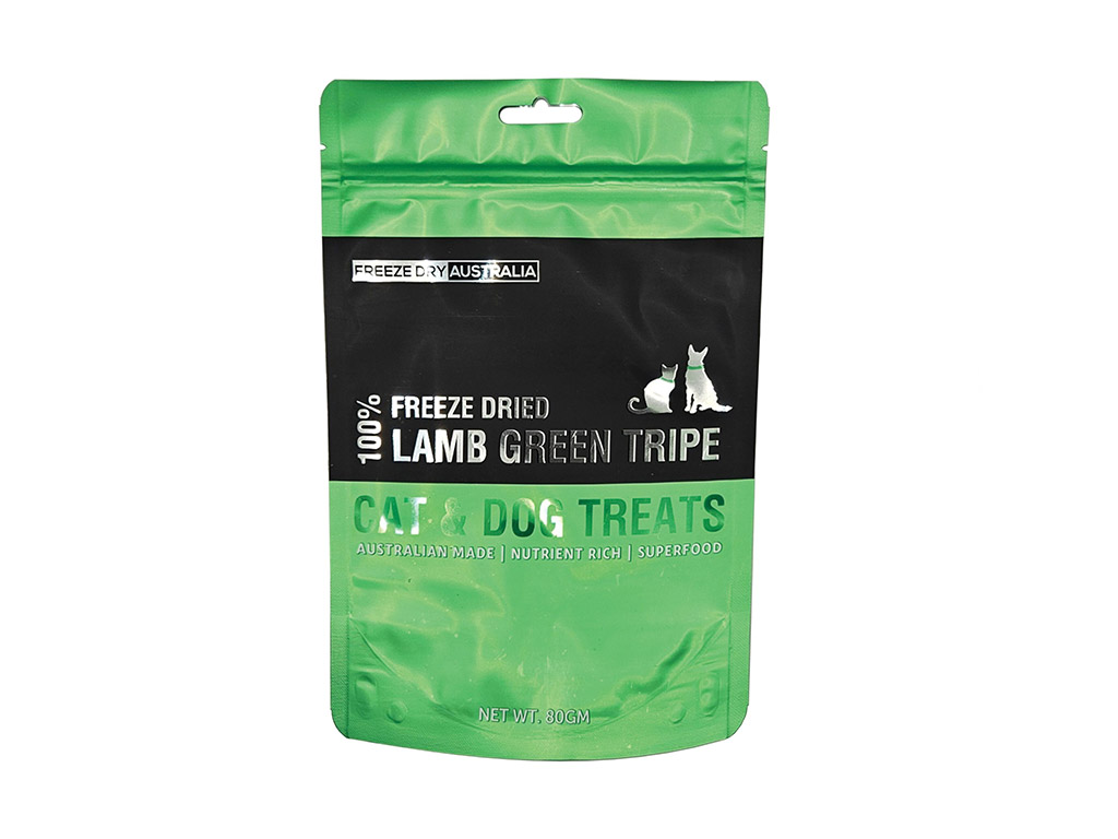 Freeze Dry Australia Lamb Green Tripe | Freeze-Dried Treats Whole Food Toppers For Dogs and Cats | Premium Pet Treats