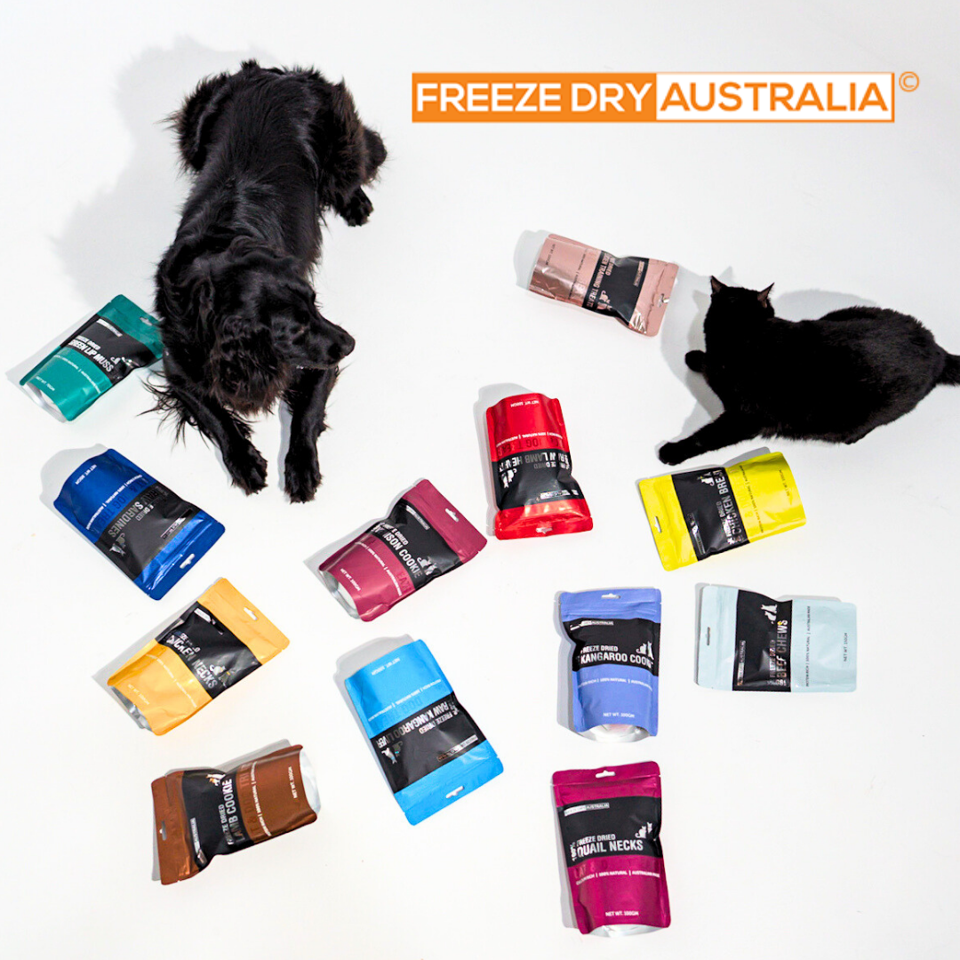 Freeze Dry Australia Mix & Match Bundle (Min 4 Packs) Freeze Dried Treats for Dogs and Cats