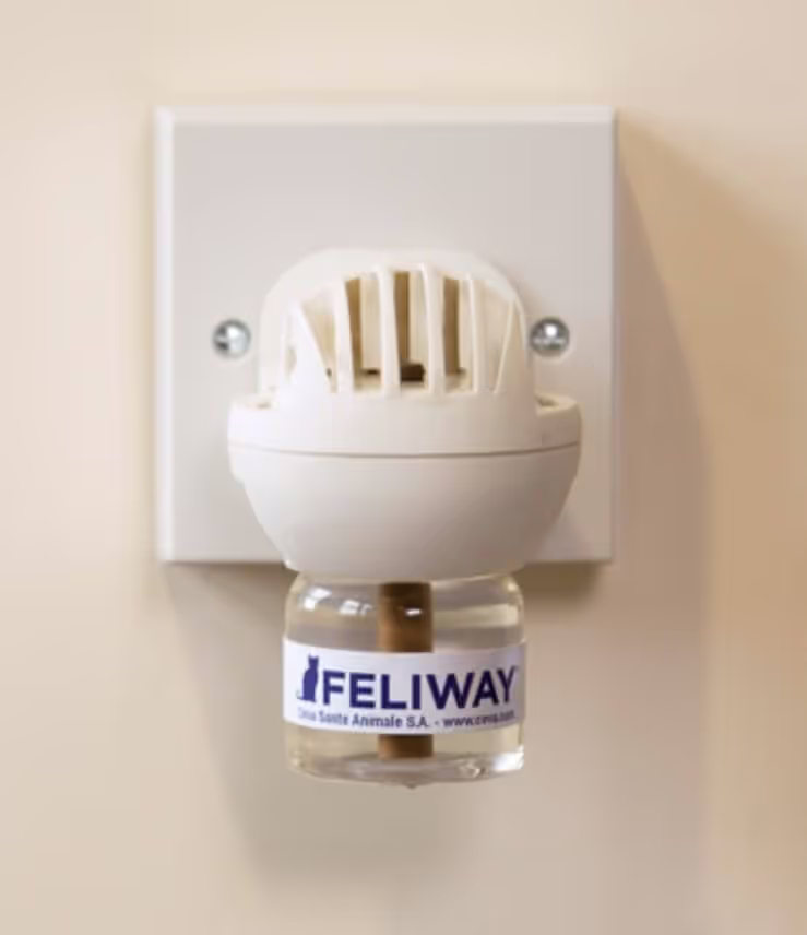 FELIWAY Classic Diffuser | Separation Anxiety Stress Relief | Holistic Healthcare for Cats