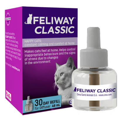 FELIWAY Classic Diffuser | Separation Anxiety Stress Relief | Holistic Healthcare for Cats
