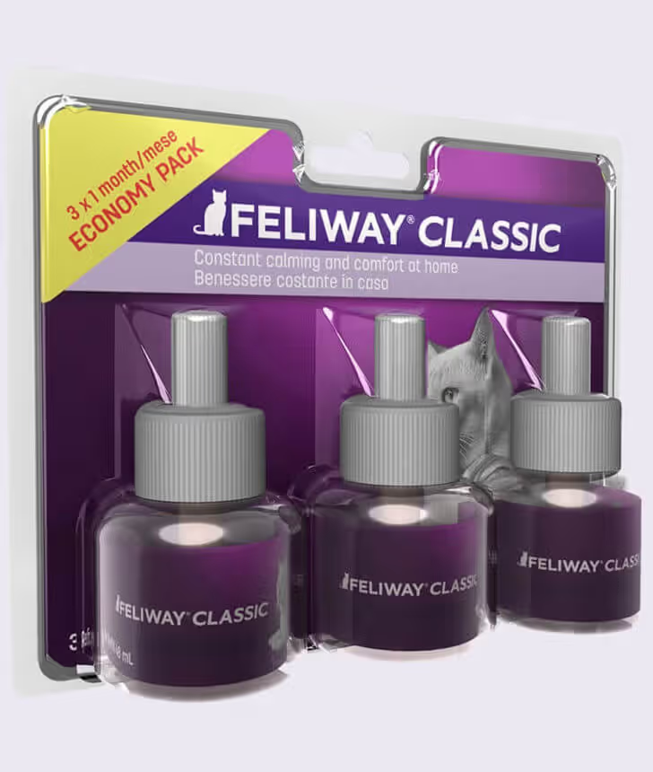FELIWAY Classic Diffuser | Separation Anxiety Stress Relief | Holistic Healthcare for Cats