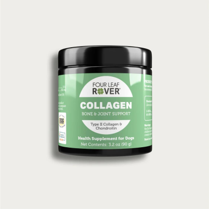 Four Leaf Rover Collagen | Joint Gut Skin Support | Holistic Healthcare for Dogs
