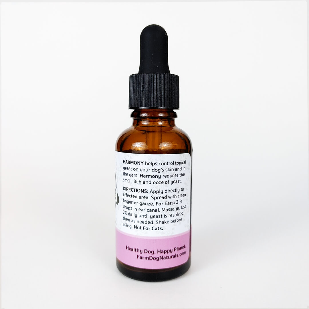 Farm Dog Naturals Harmony (1oz) | Yeast Infection Topical Support | Holistic Grooming care for Dogs & Cats