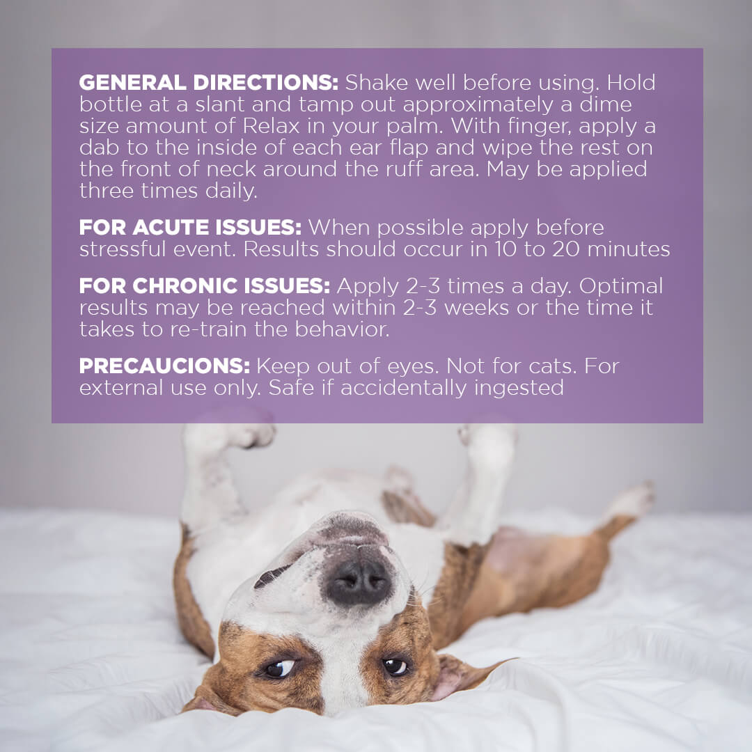 Farm Dog Naturals Relax (1oz) | Stress Anxiety Topical Support | Holistic Healthcare for Dogs