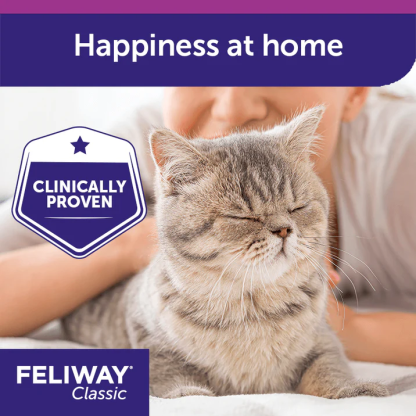 FELIWAY Classic Diffuser | Separation Anxiety Stress Relief | Holistic Healthcare for Cats