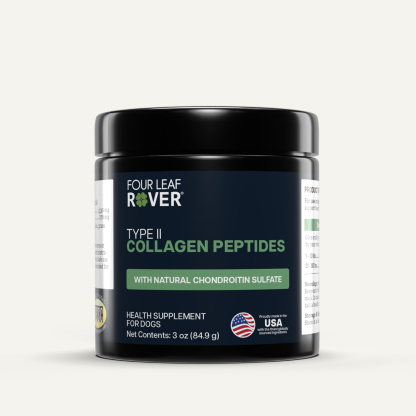 Four Leaf Rover Collagen (3.2oz) Joint Gut Skin Coat Support Vet Formulated Natural for Dogs