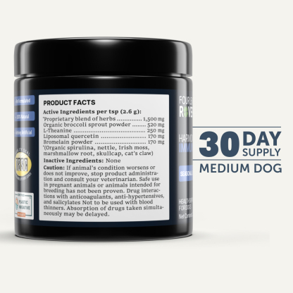 Four Leaf Rover Harmony (2.8oz) Seasonal Allergy Itch Relief Support Vet Formulated Natural for Dogs