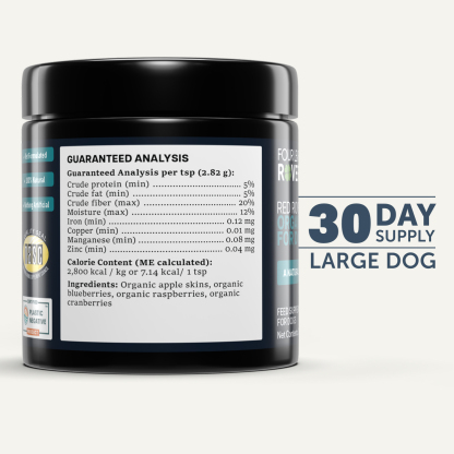 Four Leaf Rover Red Rover (3oz) Antioxidant Gut Immune Detox Support Vet Formulated Natural for Dogs