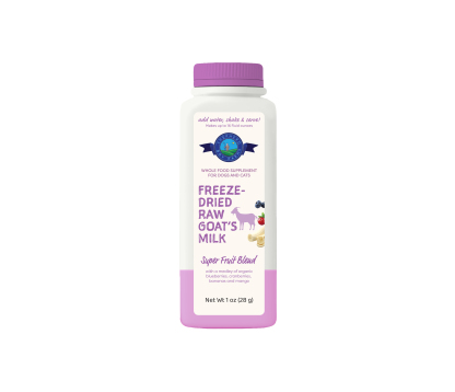 Shepherd Boy Farms Super Fruit Blend Raw Goat's Milk | Freeze-Dried Whole Food Toppers For Dogs and Cats | Premium Pet Food