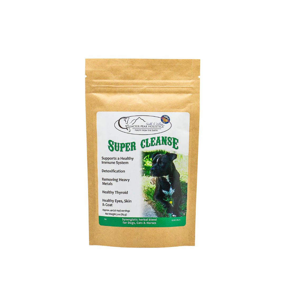 Glacier Peak Super Cleanse (3oz) Detox Thyroid Support for Dogs and Cats