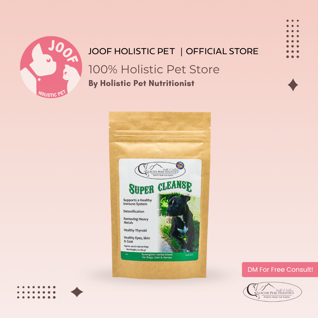 Glacier Peak Super Cleanse (3oz) Detox Thyroid Support for Dogs and Cats