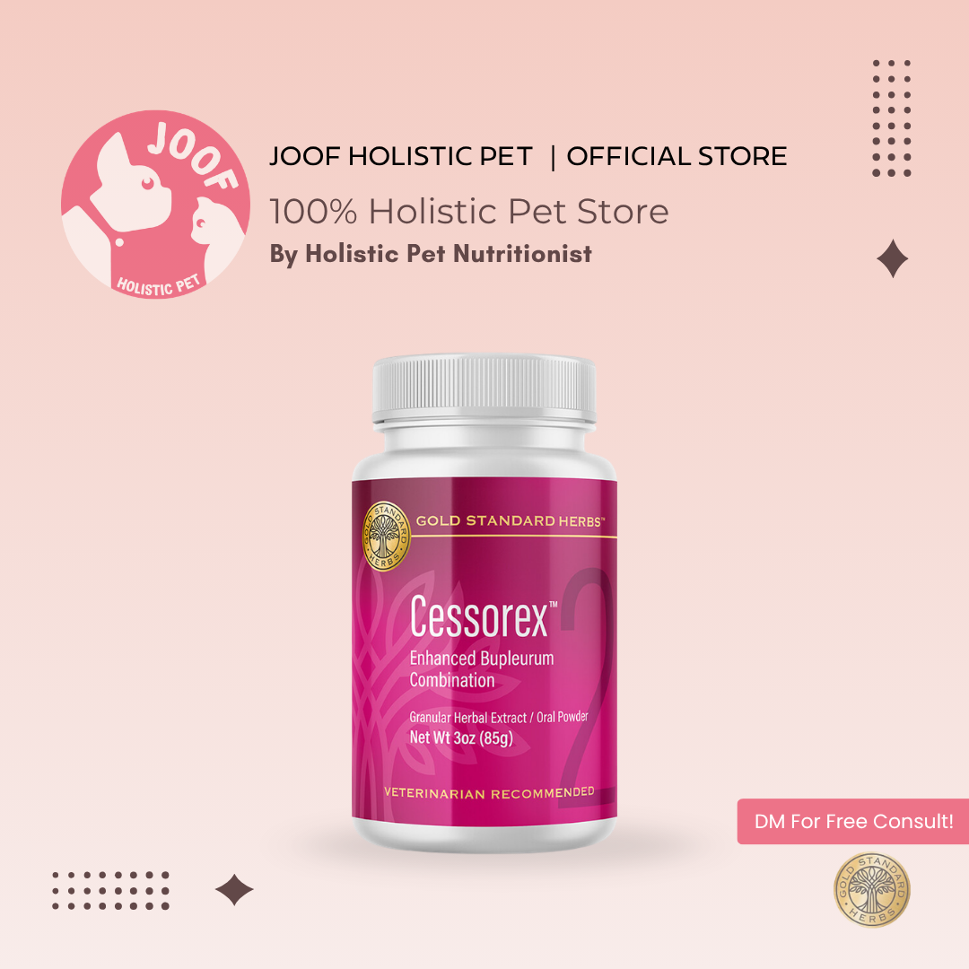 Gold Standard Herbs Cessorex (85g & 250g) Allergy Itchy Skin Coat Immune Support TCM Herbal Blend for Dogs and Cats