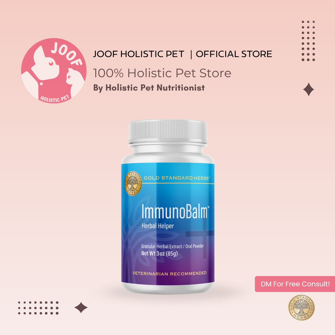 Gold Standard Herbs ImmunoBalm (85g & 250g) Itch Relief Allergy Skin Immune Support TCM Herbal Blend for Dogs and Cats