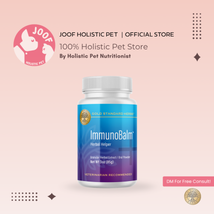 Gold Standard Herbs ImmunoBalm (85g & 250g) Itch Relief Allergy Skin Immune Support TCM Herbal Blend for Dogs and Cats