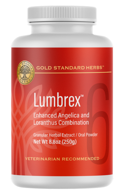 Gold Standard Herbs Lumbrex (85g & 250g) Arthritis IVDD Spine Hip Joint Anti Inflammatory Support TCM Herbal Blend for Dogs and Cats