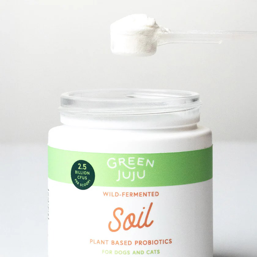 Green Juju Soil | Wild-Fermented Plant Based Pre & Probiotics Gut Support | Holistic Healthcare for Dogs & Cats