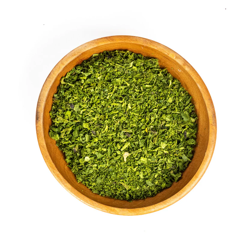Green Juju Just Green Blend Nettles (1.75oz & 5.5oz) Seasonal Allergy Skin Support Meal Topper for Dogs and Cats