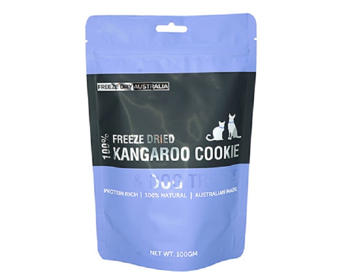 Freeze Dry Australia Kangaroo Cookie | Freeze-Dried Treats Whole Food Toppers For Dogs and Cats | Premium Pet Treats