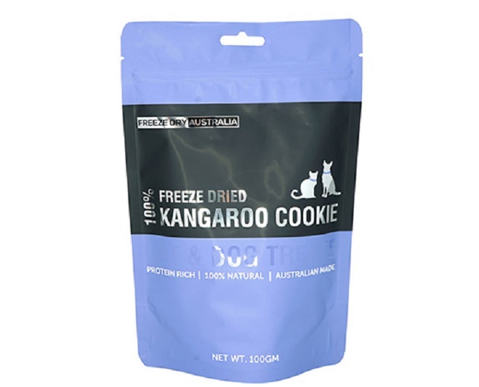 Freeze Dry Australia Kangaroo Cookie | Freeze-Dried Treats Whole Food Toppers For Dogs and Cats | Premium Pet Treats